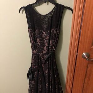 Black lace dress size 10 worn once!